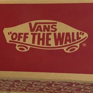 Vans mens white slip-on